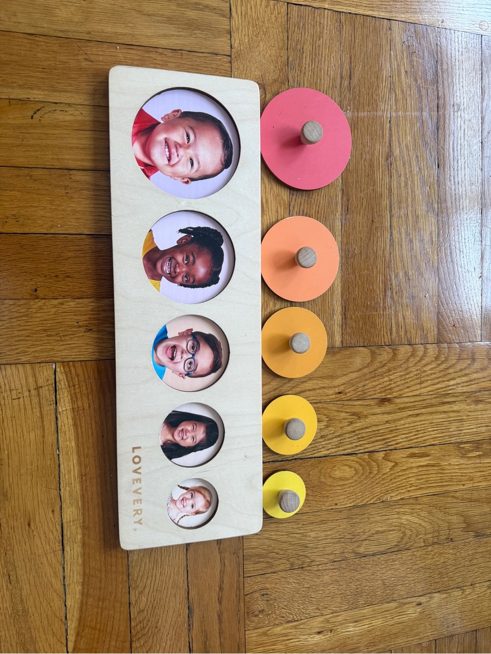 Lovevery circle of friends puzzle